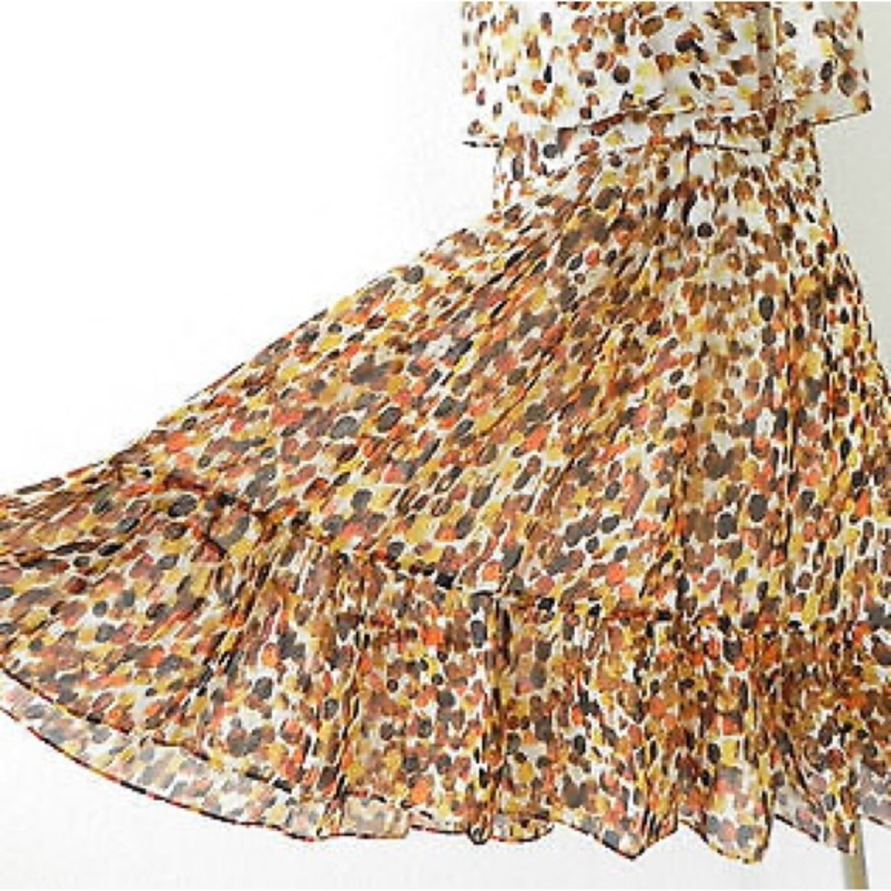 Cynthia Steffe 100% Silk Chic Multicolor Dress